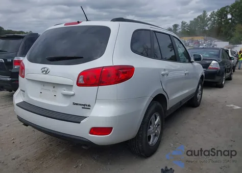 2008 Hyundai Santa Fe Gls z USA, uszkodzony, nr VIN 5NMSG73D78H163218